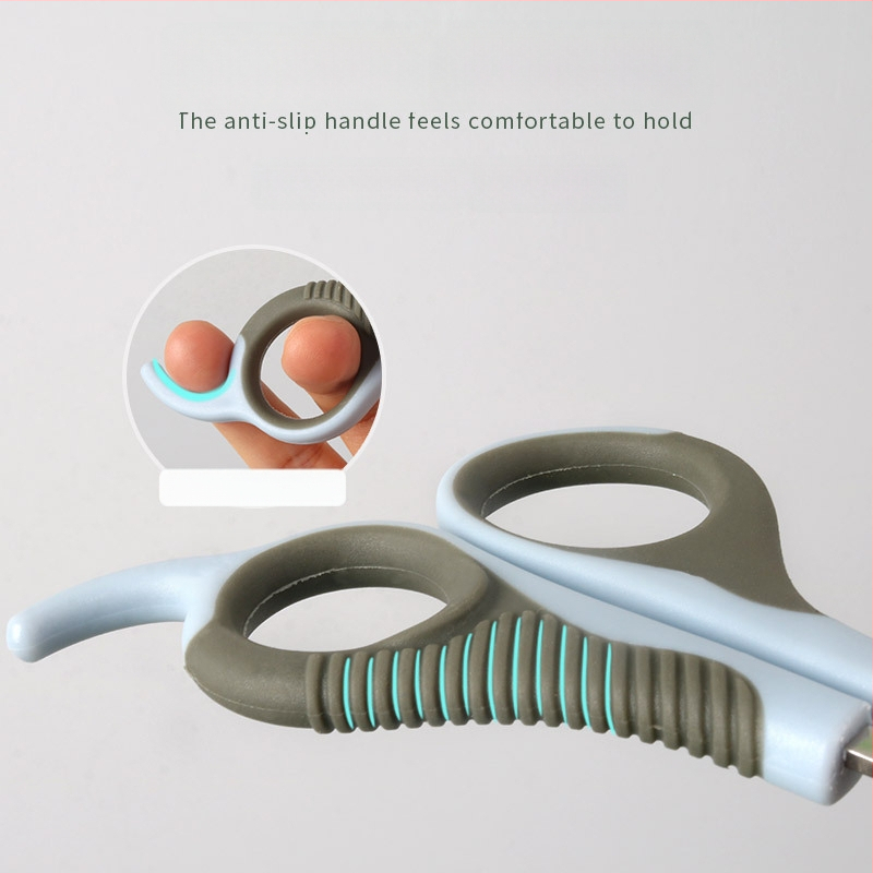 Dzīvnieku nagu šķēres kaķiem un suņiem ar apaļas atvēršanas dizainu; bez importa; bez licencētām privātām zīmēm