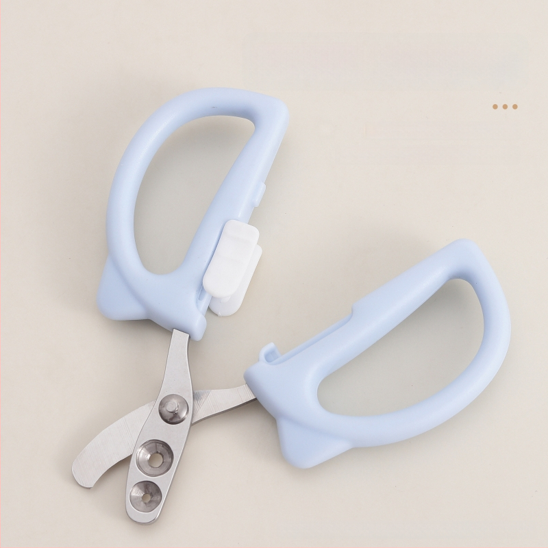 Mājdzīvnieku nagu šķēres činčilai un kaķim – pret asiņošanu, ar apaļu atvērumu dizains, piemērots iesācējiem