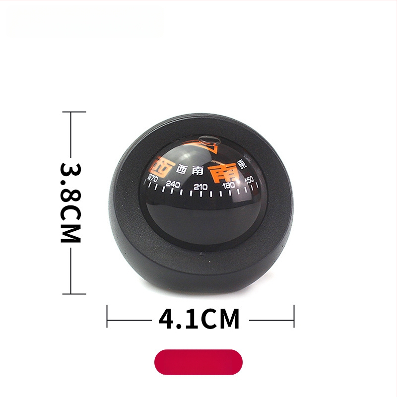 Automobiļu kompasa vadības bumba – augsta precizitāte, spīd, metāla korpuss (Materiāls: Metāls)