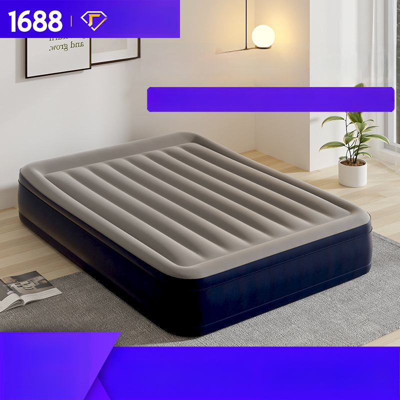 Orinis pripučiamas čiužinys iš PVC su flokavimo danga, maksimali apkrova 500 kg, svoris 0,5 kg, kilmė Yiwu