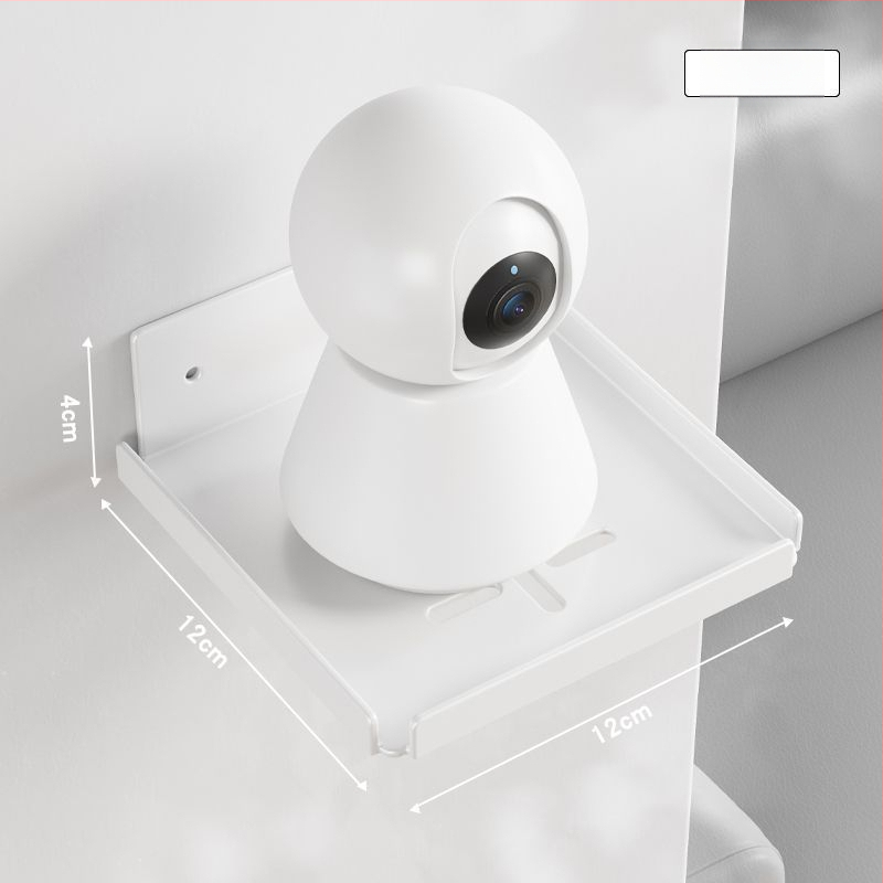 Sienas plaukts kamerai un maršrutētāja augšējai kastītei ar PTZ stiprinājumu — iekštelpu un āra lietošanai; materiāls: Q235 tērauds; uzstādīšana: sienas stiprinājums