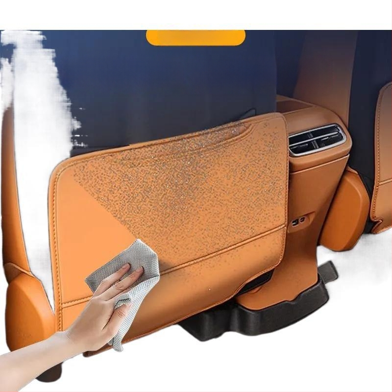 Кожено покритие за задната седалка против ударни натискания с джоб за съхранение и защита от износване за Leapmotor C10