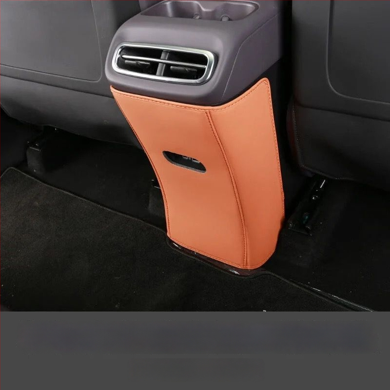 Кожено покритие за задната седалка против ударни натискания с джоб за съхранение и защита от износване за Leapmotor C10
