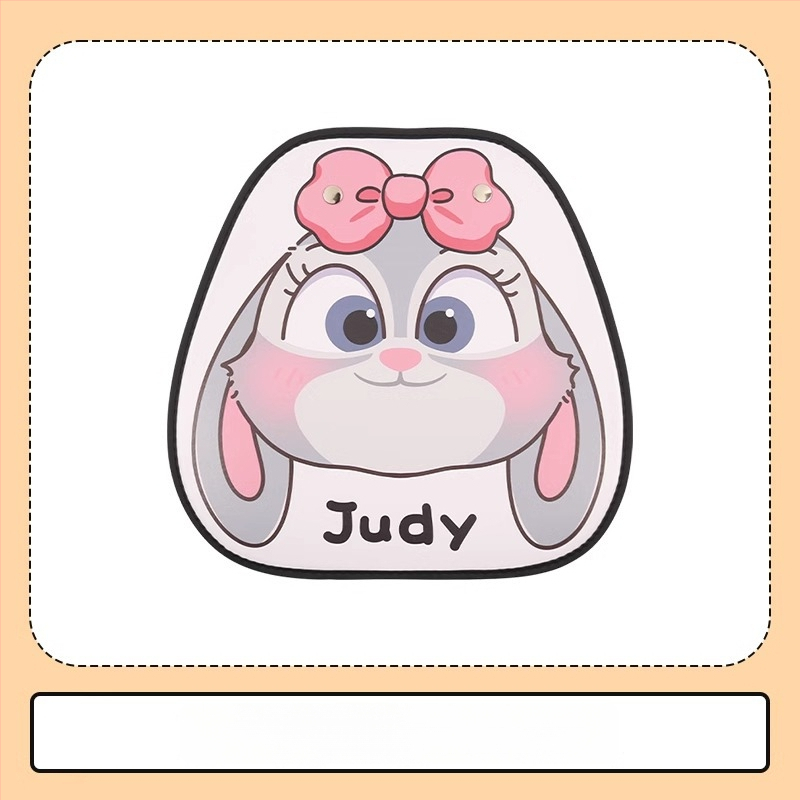 Peaceful PU кожа Протектор за задната облегалка на автомобила – карикатурен модел, всесезонна употреба, печат на лого, персонализация налична