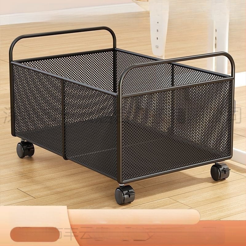 Шкаф за книги под бюрото, подвижен, хартиен материал, капацитет 1000 л или повече