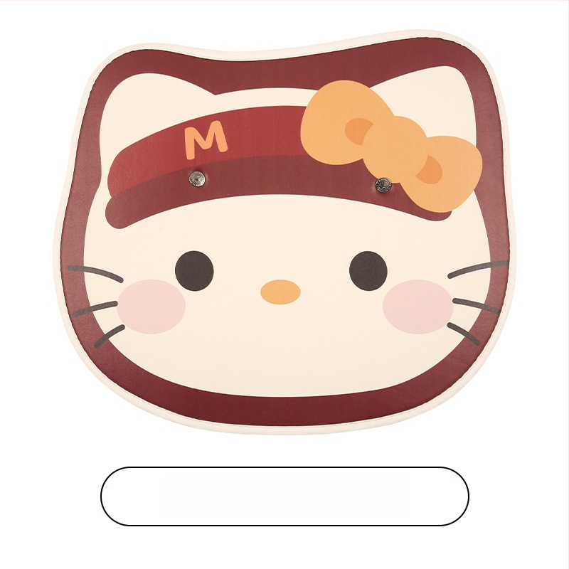 Задна подложка за автомобилна седалка – универсална, PU материал, пяна, snap-on, карикатурен дизайн