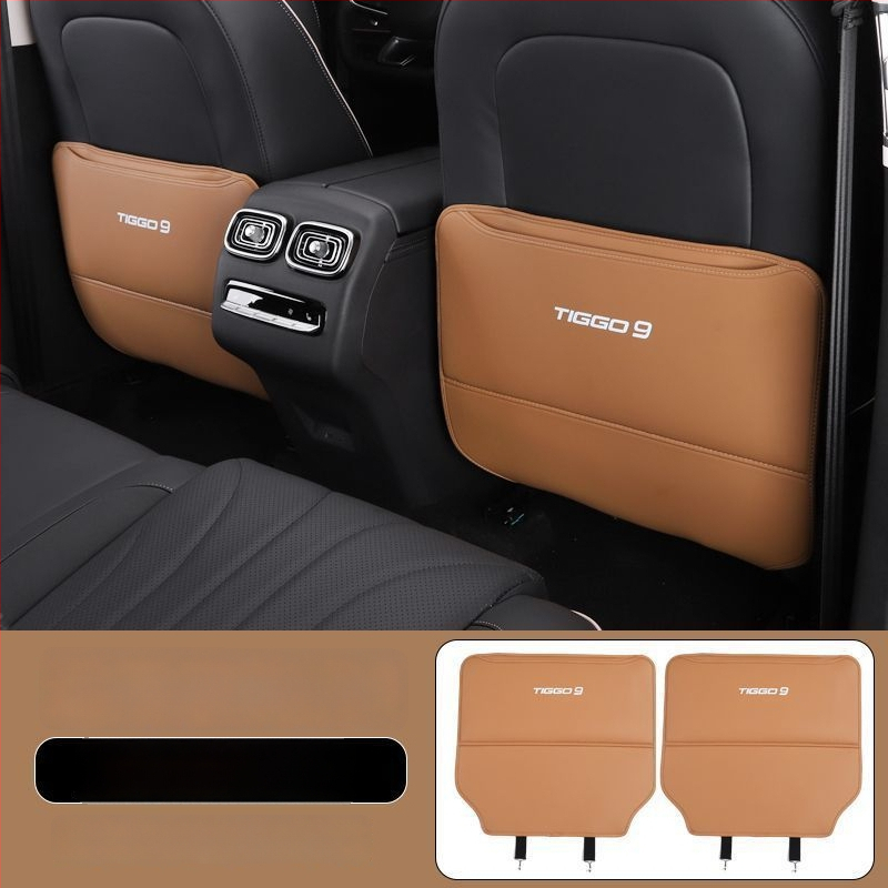 Chery Tiggo 9 — антискок подложка за задната седалка с защита на облегалката за подлакътник – интериорен аксесоар за модификация
