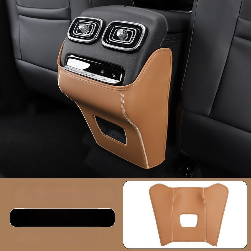 Chery Tiggo 9 — антискок подложка за задната седалка с защита на облегалката за подлакътник – интериорен аксесоар за модификация