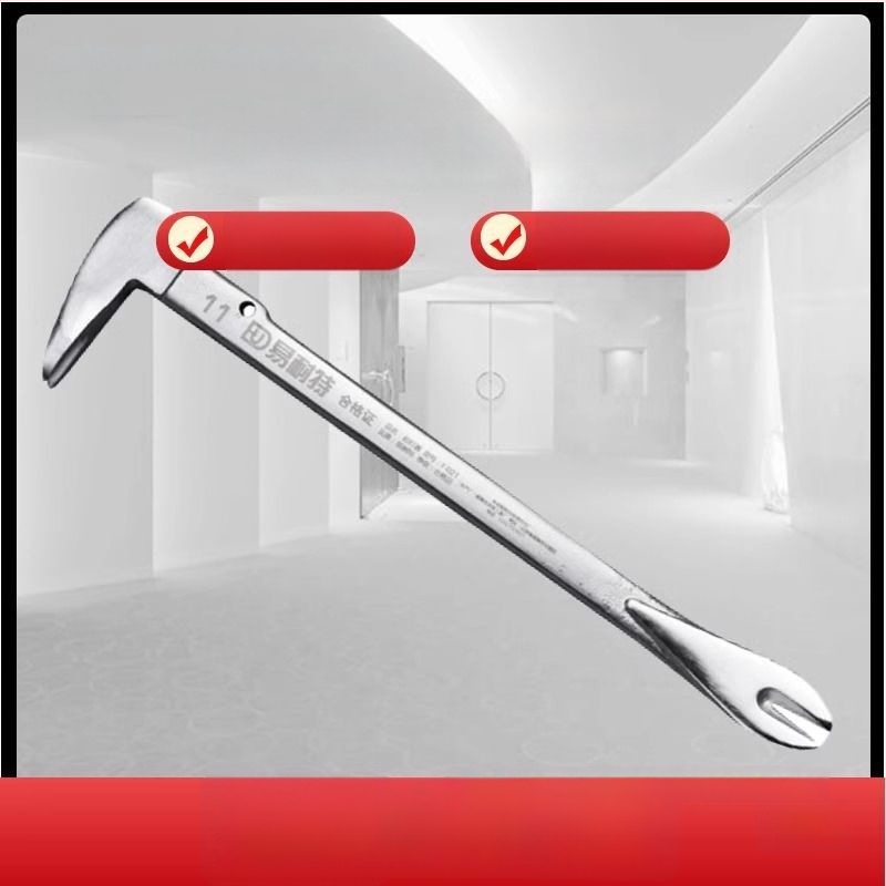 Heksagonalni štap od karbonskog čelika – višenamjenski alat za vađenje noktiju, s čekićem