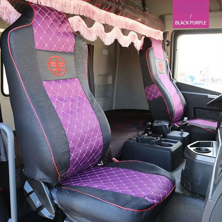 Husă de scaun pentru camion Jiefang, acoperire completă, stofă de in, universal pentru toate anotimpurile