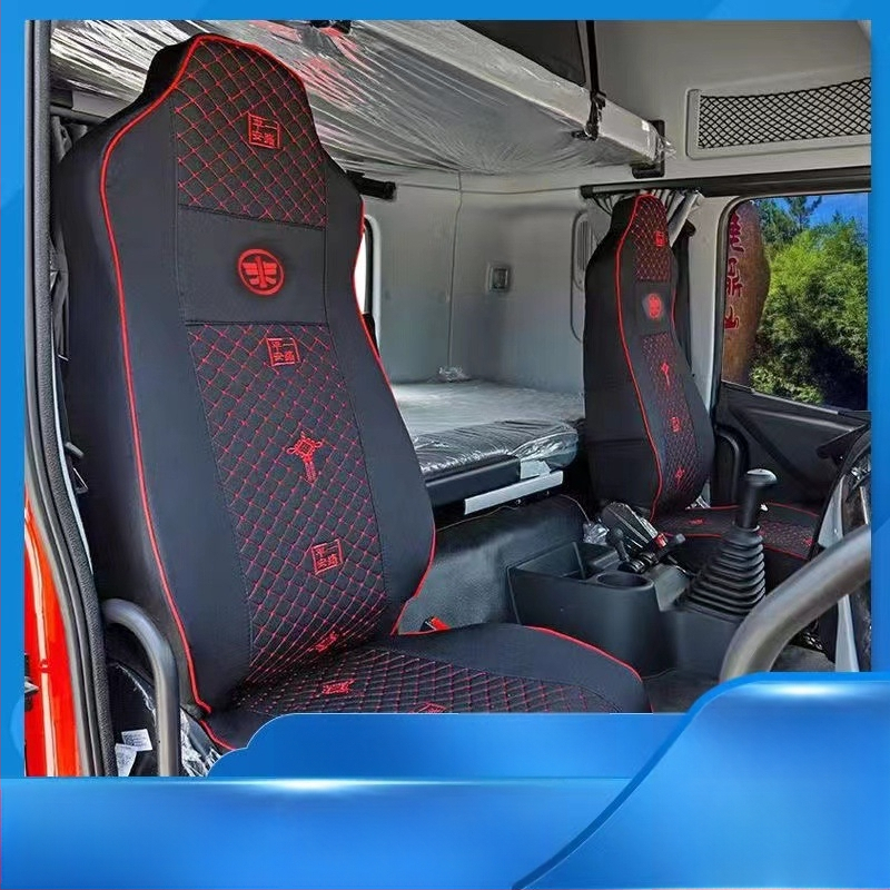 Husă de scaun pentru camion Jiefang, acoperire completă, stofă de in, universal pentru toate anotimpurile