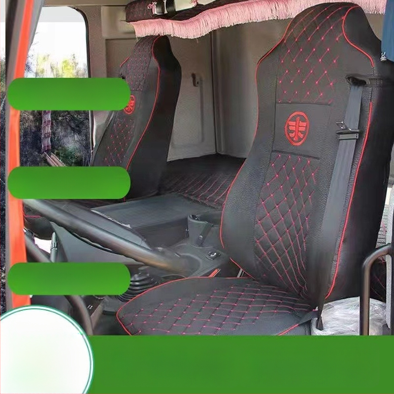 Husă de scaun pentru camion Jiefang, acoperire completă, stofă de in, universal pentru toate anotimpurile