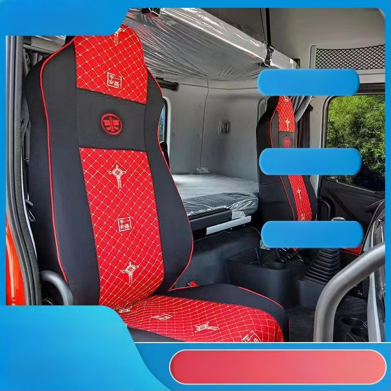 Husă de scaun pentru camion Jiefang, acoperire completă, stofă de in, universal pentru toate anotimpurile