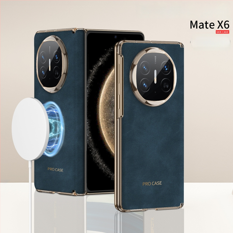 Kožna futrola za Huawei MateX6 s magnetskim šarnijem i preklopnim zaslonom, puna zaštita – XT izdanje