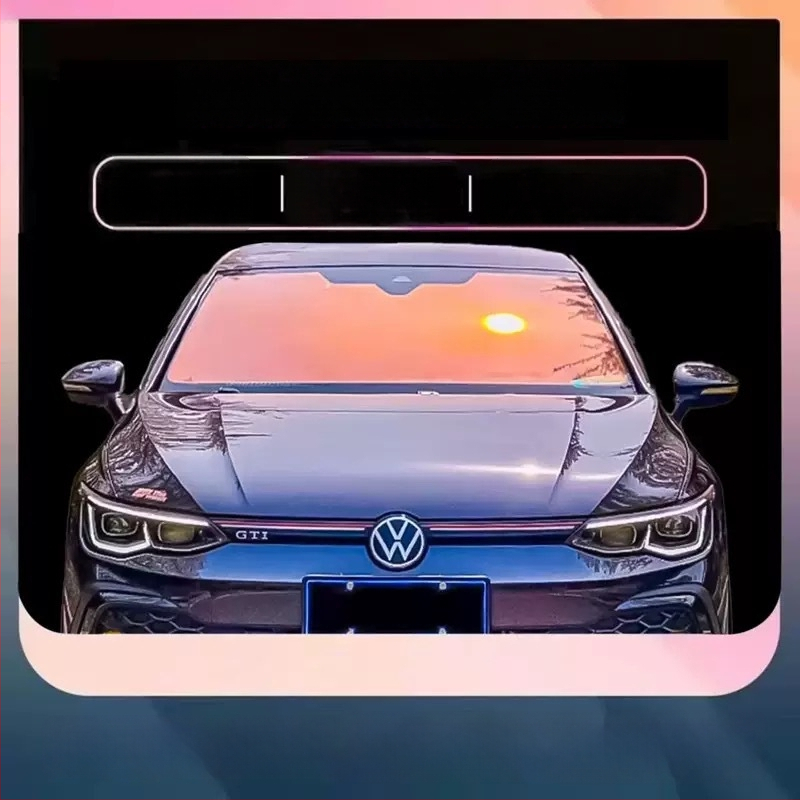 Automašīnas logu saules filtru plēve, PET optiska kvalitāte substrāts, 60–80% caurlaidība, 99% UV aizsardzība, 99% siltuma izolācija