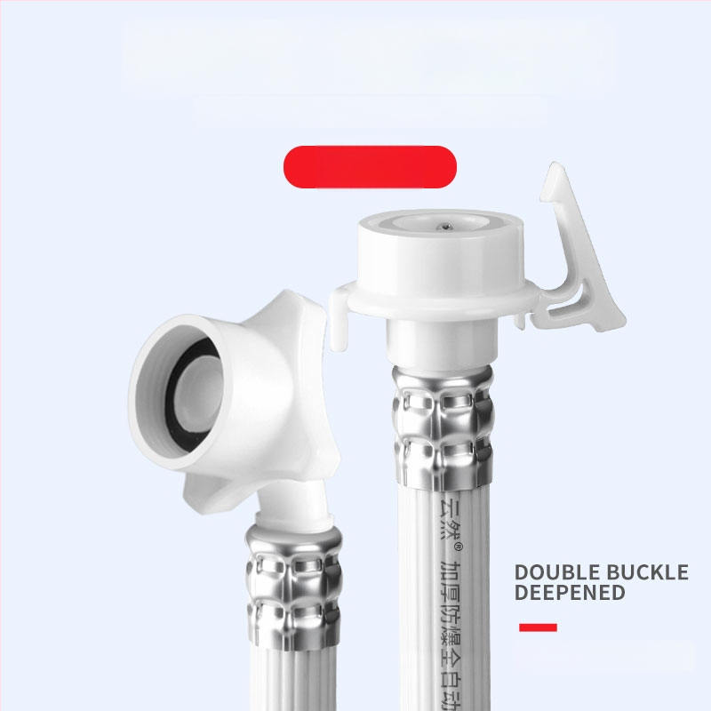 Επέκταση σωλήνα εισόδου νερού πλυντηρίου - Explosion-Proof; υλικά: πλαστικό, ανοξείδωτος χάλυβας, ορείχαλκος; ονομασική πίεση: 2; θερμοκρασία λειτουργίας: 80; εγκατάσταση: τοίχος; υλικό συνδετήρας: πλαστικό, ανοξείδωτος χάλυβας, ορείχαλκος