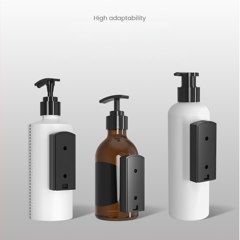 Θήκη σαπουνιού και ράγα αφρόλουτρων τοίχου, μοντέρνου στυλ — (ABS; χειροκίνητο πάτημα; τοποθέτηση στον τοίχο; κατάλληλο για ξενοδοχειακό μπάνιο)