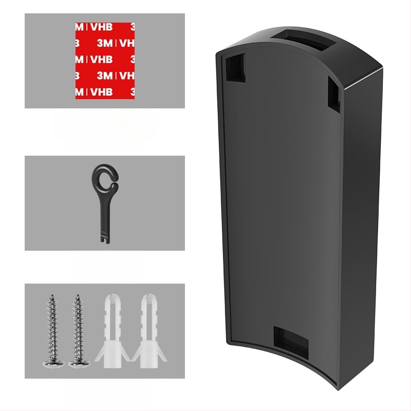 Θήκη σαπουνιού και ράγα αφρόλουτρων τοίχου, μοντέρνου στυλ — (ABS; χειροκίνητο πάτημα; τοποθέτηση στον τοίχο; κατάλληλο για ξενοδοχειακό μπάνιο)