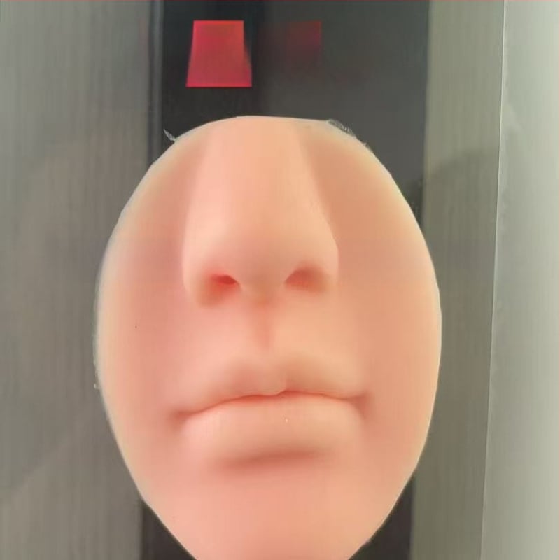 Δοσομετρητής σαπουνιού τοίχου με σχήμα ρεαλιστικής μύτης – σιλικόνη, χειροποίητος, πατημένος με το χέρι, 150 g