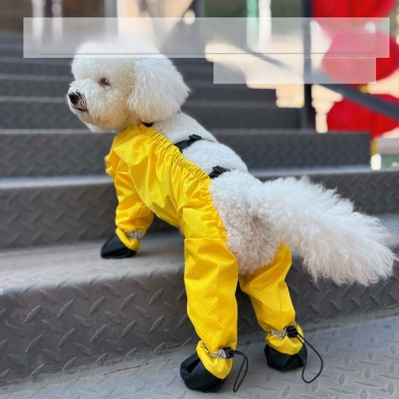 Гащеризон за кучета с покриващи крака — анти-замърсяване и анти-пика, полиестерни влакна, облекло за четириноги, универсална кройка