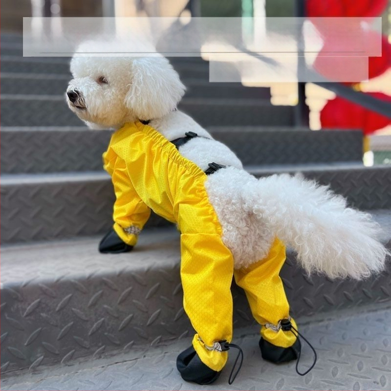 Гащеризон за кучета с покриващи крака — анти-замърсяване и анти-пика, полиестерни влакна, облекло за четириноги, универсална кройка