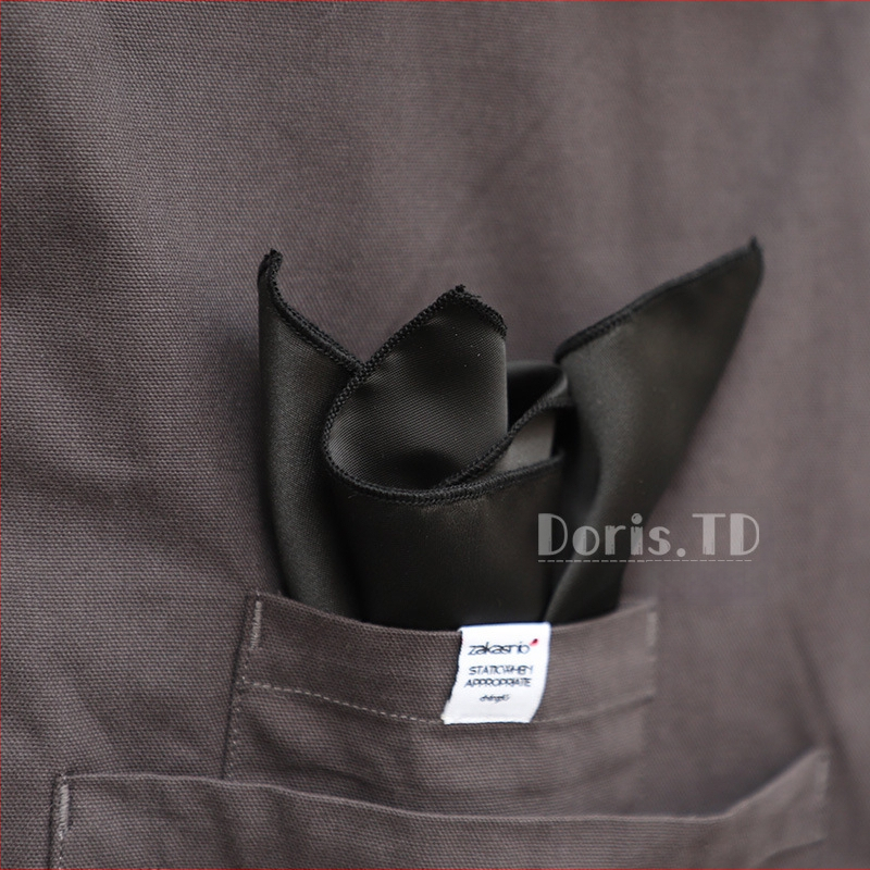 Kišeninis rankšluostis | Monochrominis raštas, Poliesterio mišinys, Įdaila: poliesterio gija, Dovanų dėžutė, 2022 vasara