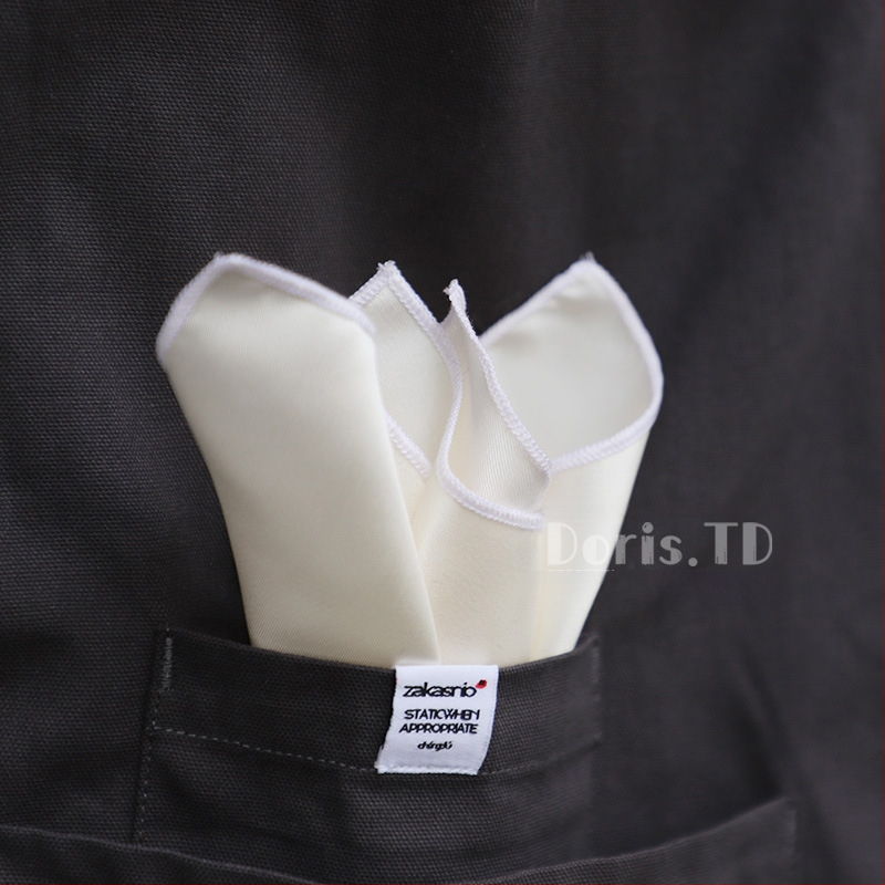 Kišeninis rankšluostis | Monochrominis raštas, Poliesterio mišinys, Įdaila: poliesterio gija, Dovanų dėžutė, 2022 vasara