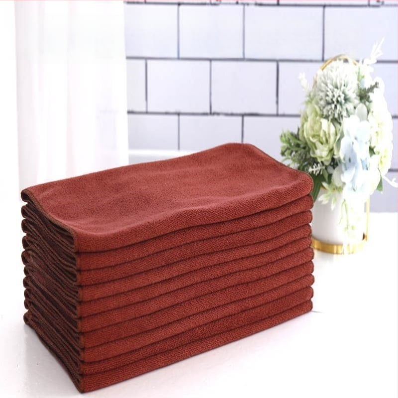 Кърпа за лице/ръце, обикновено тъкане, материал: копринено влакно, прежда 150D