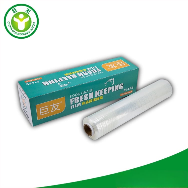 Toidukile plastikust, suur rull, kaubanduslikuks köögiks, antifog