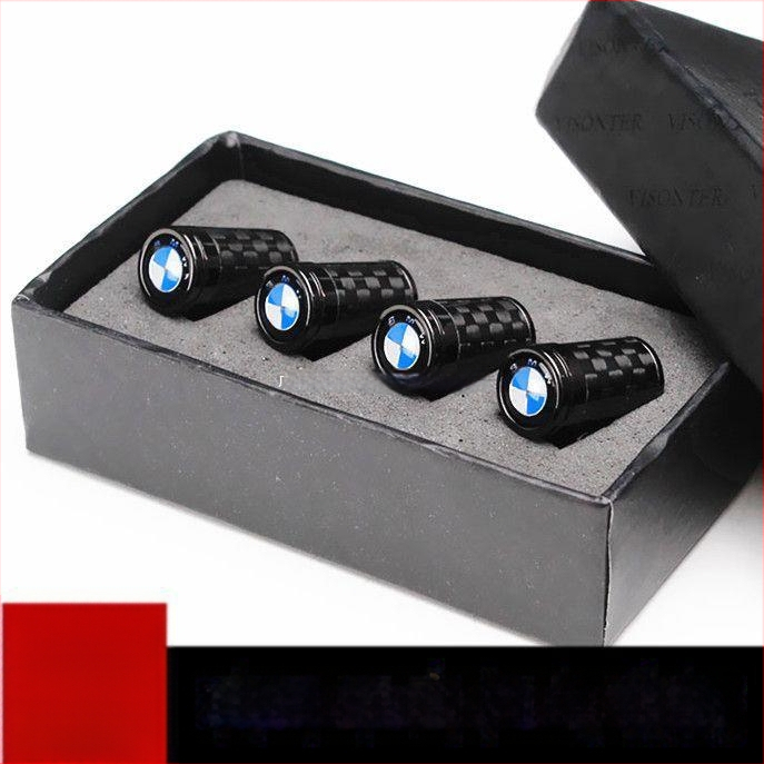 Ventil de anvelopă din aliaj de aluminiu, protecție împotriva prafului și furt, pentru modelele BMW — Brand: Car Card Bowl