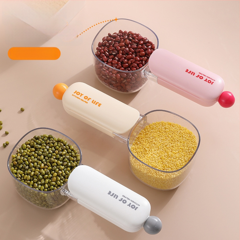 Nagy kapacitású rizsmérő kanál - ABS, PET, PP anyag - modern minimalista dizájn