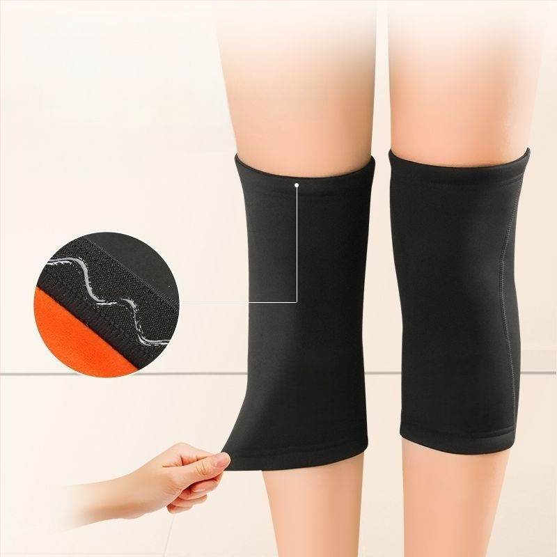 Fleece kelio pagalvėlės suaugusiems, tinkama joga, kelio apsauga, bėgimas ir žygiai