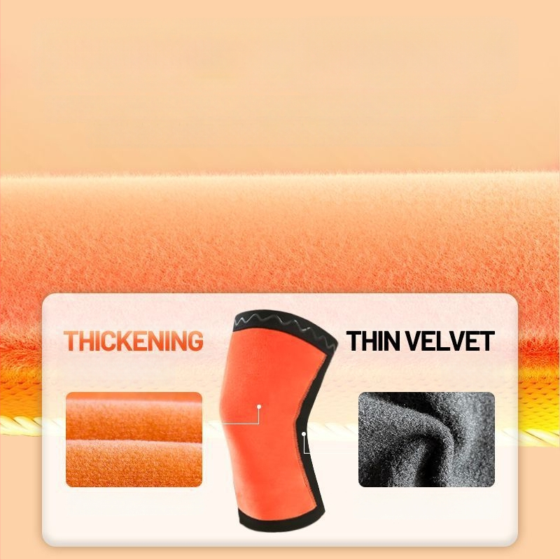 Fleece kelio pagalvėlės suaugusiems, tinkama joga, kelio apsauga, bėgimas ir žygiai