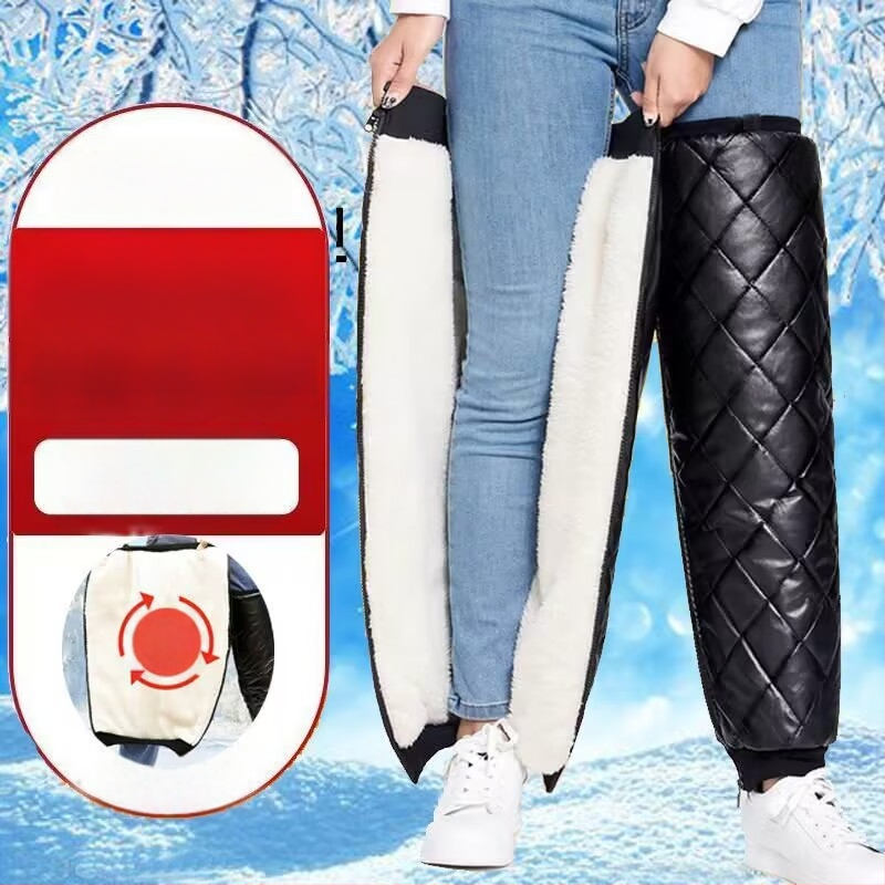 Ai you Žieminė kelio apsauga dviračiu – blauzdos apsauga, poliesterio pluoštas, kojų parama