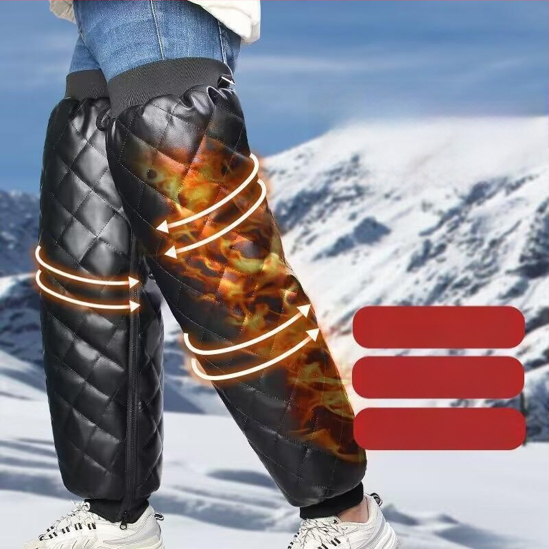 Ai you Žieminė kelio apsauga dviračiu – blauzdos apsauga, poliesterio pluoštas, kojų parama