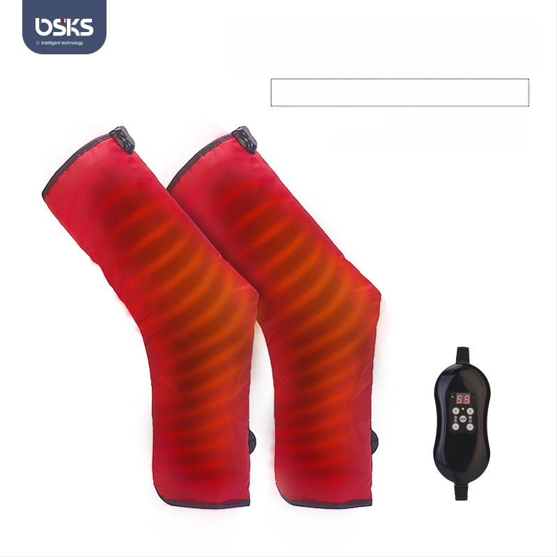 Kāju masāžas josta ar vibrāciju un karstās kompresijas funkciju, līdz 4 masāžas galvas, 4 ātrumi, AC barošana, datorveidīga vadība, mājas lietošanai