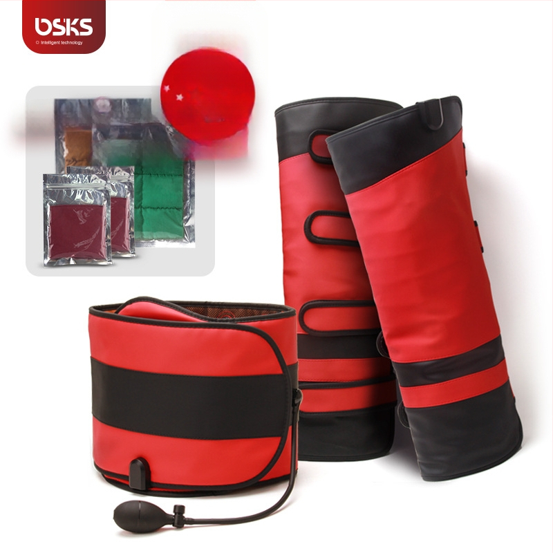 Kāju masāžas josta ar vibrāciju un karstās kompresijas funkciju, līdz 4 masāžas galvas, 4 ātrumi, AC barošana, datorveidīga vadība, mājas lietošanai