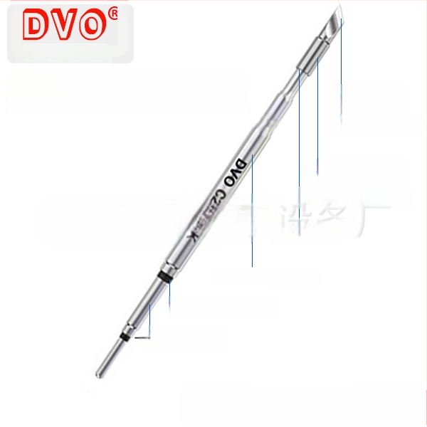 C210 litavimo antgalis; varis, be švino; antgalio formos: pointed head / knife head / curved head; temperatūros diapazonas 0–500°C; maksimali galia 150W; suderinamas su GVM/JBC/OSS/T26 stotelėmis