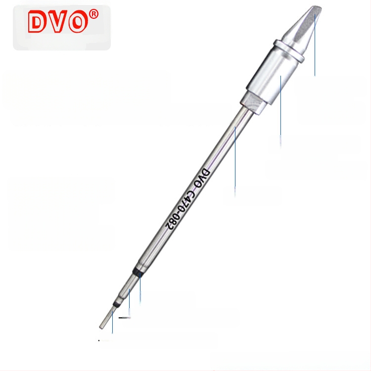 DVO C470 lituoklio galvutė su kampiniu antgaliu, serija C470