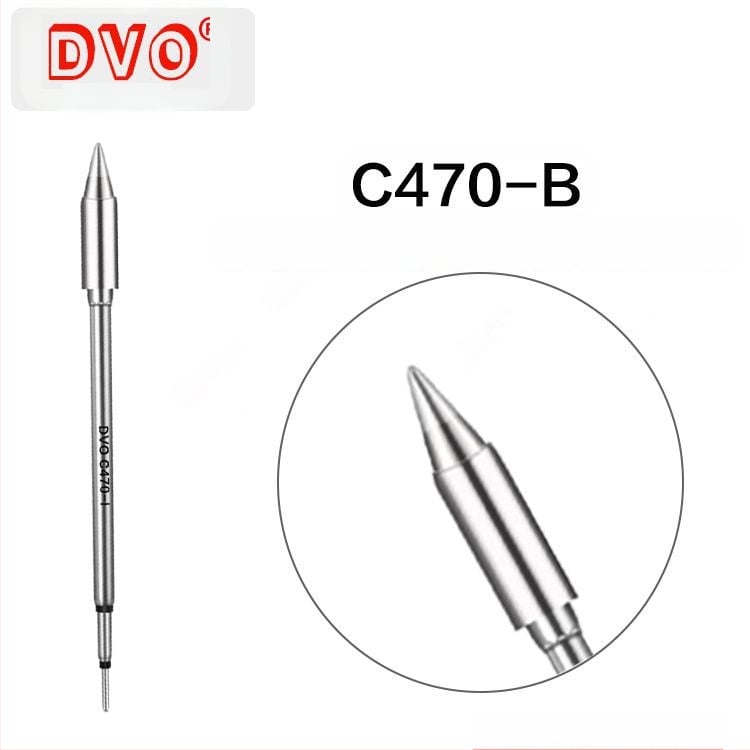 DVO C470 lituoklio galvutė su kampiniu antgaliu, serija C470