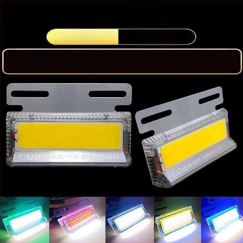 Krovininio automobilio COB krašto šviesa – 12V/24V IP68, COB LED, grindų montavimas, padangos šviesa ir posūkio signalas