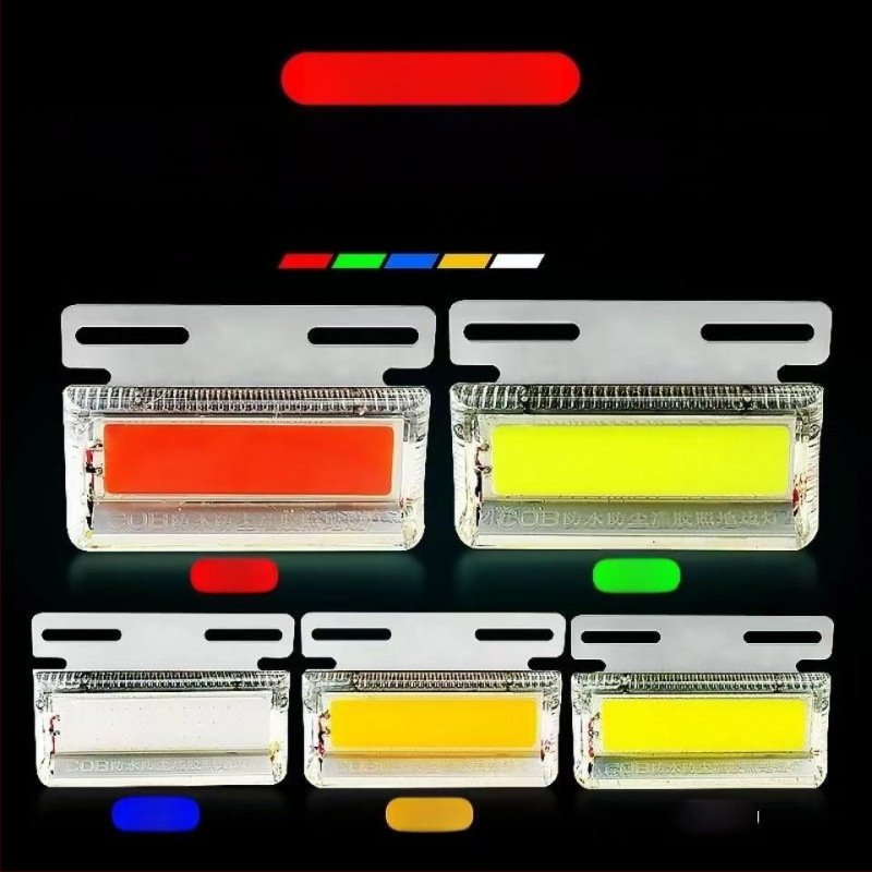 Krovininio automobilio COB krašto šviesa – 12V/24V IP68, COB LED, grindų montavimas, padangos šviesa ir posūkio signalas
