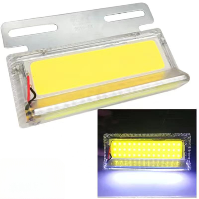 Krovininio automobilio COB krašto šviesa – 12V/24V IP68, COB LED, grindų montavimas, padangos šviesa ir posūkio signalas