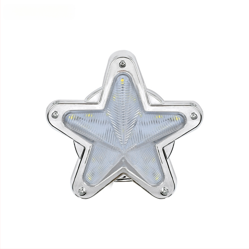 Krovinių sunkvežimio šono LED apšvietimas, Star Edge modelis, 24V, IP60, 3500 lm, 2W