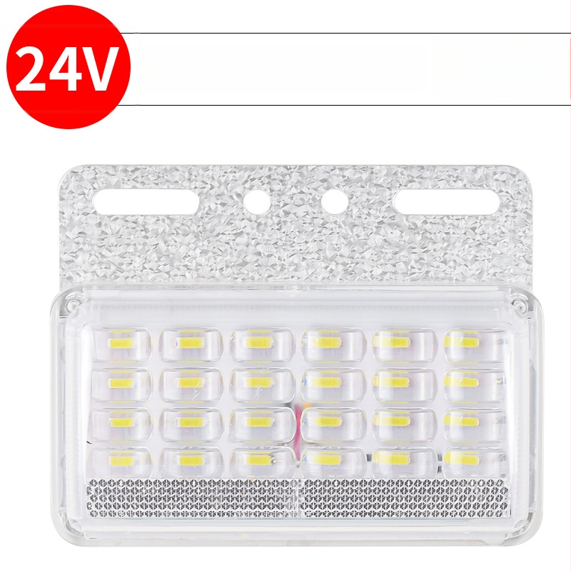LED šoninė šviesa dideliam sunkvežimiui, 24V, atspari vandeniui, itin ryški, puspriekabės šoninis/posūkio indikatorius