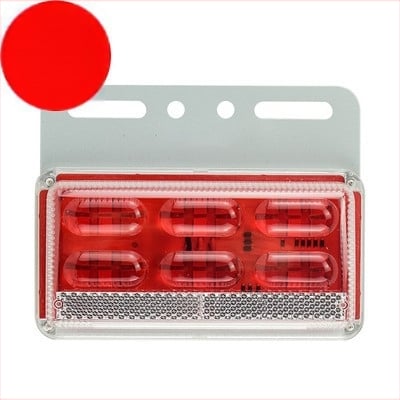 Keturių funkcijų LED šoninė šviesa sunkvežimiams ir priekaboms – 24V, atspari vandeniui, aukštas ryškumas