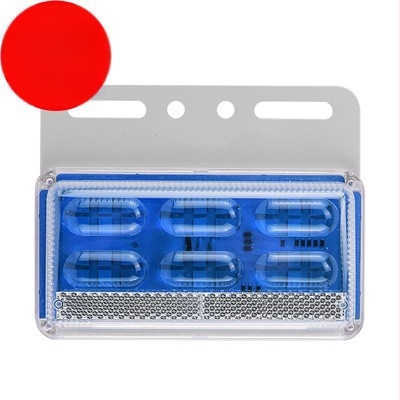 Keturių funkcijų LED šoninė šviesa sunkvežimiams ir priekaboms – 24V, atspari vandeniui, aukštas ryškumas