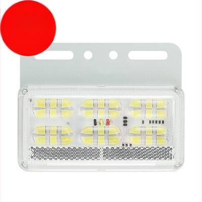 Keturių funkcijų LED šoninė šviesa sunkvežimiams ir priekaboms – 24V, atspari vandeniui, aukštas ryškumas