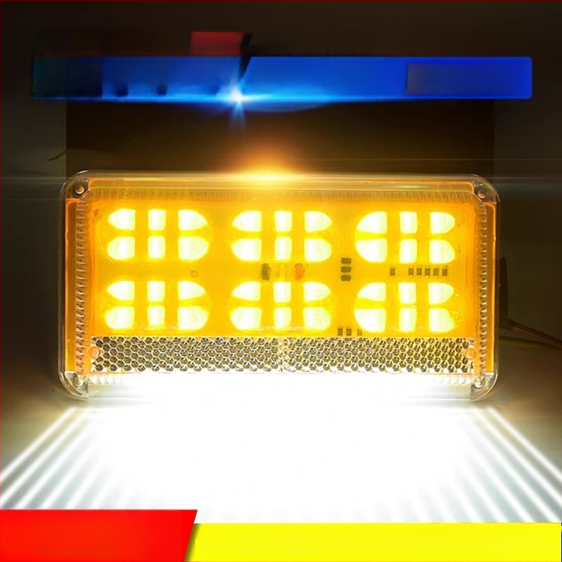 Keturių funkcijų LED šoninė šviesa sunkvežimiams ir priekaboms – 24V, atspari vandeniui, aukštas ryškumas