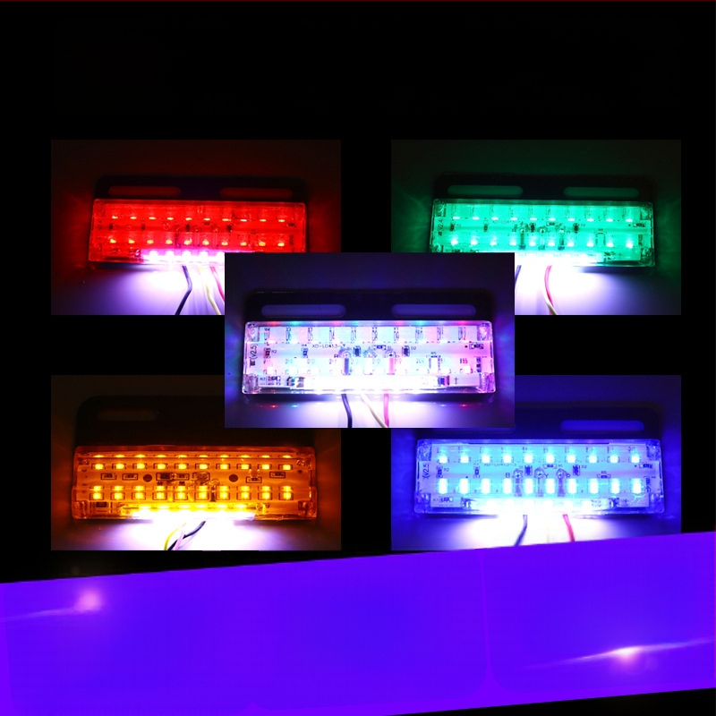 Krovininio automobilio šoninė LED lemputė – itin plona, suderinama su furgonais